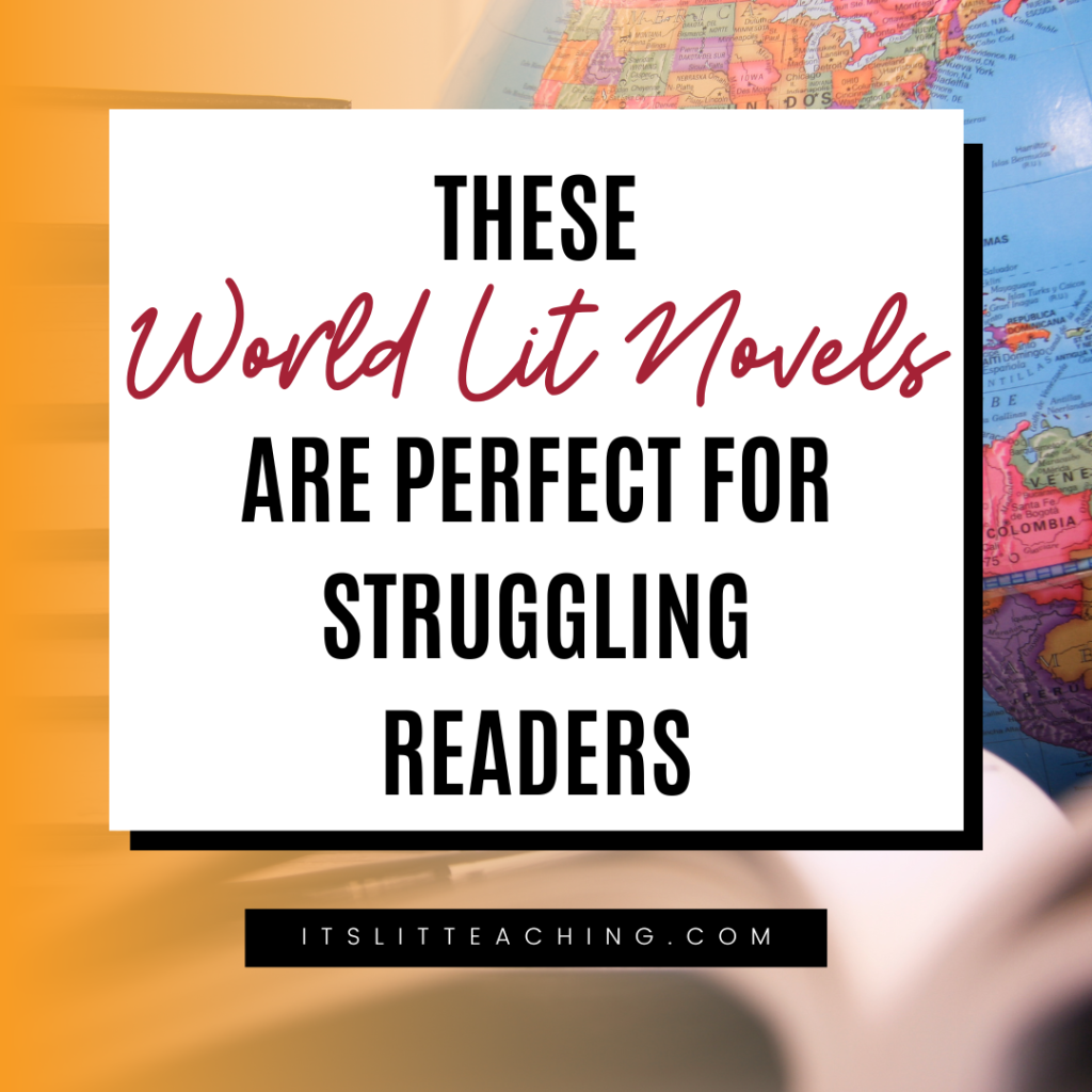 These World Literature Novels are Perfect for Struggling Readers