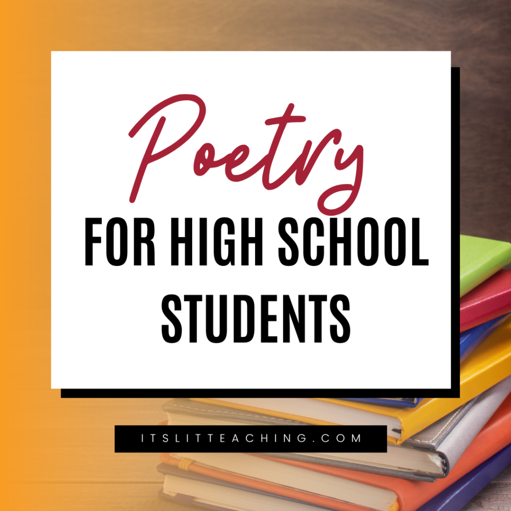 Poetry for High School Students: Activities They&rsquo;ll Actually Love!