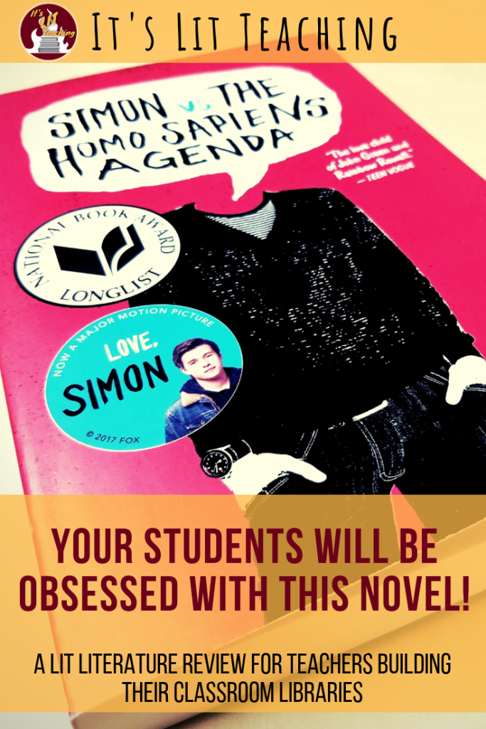 Your Students Will be OBSESSED with this Novel!